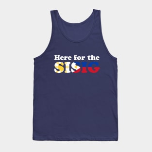 Here for the Sisig! - Filipino Food Tank Top